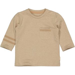 Quapi Newborn baby jongens shirt cas oatmeal melee