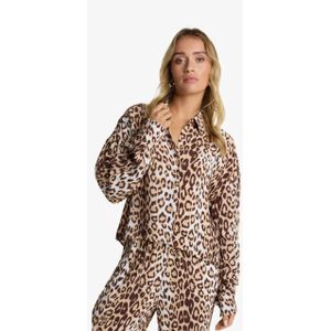 Alix The Label - Dames Blouse - Crepe - Tijgerprint