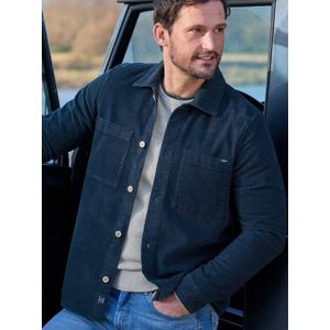 LERROS - Overhemd - Navy - Corduroy - Lange Mouw - Regular Fit