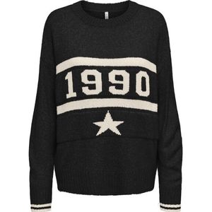 Only onltrain ls text o-neck cc knt 15350823 -