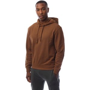 HUGO - Dapo - Hoodie - Bruin - Relaxed Fit