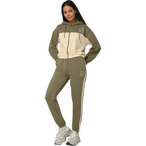 Tom Barron - Dames Trainingspak - Met Ritssluiting - Geborduurde Knuffelbeer