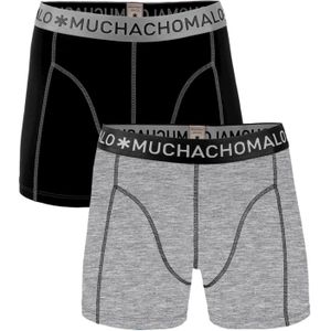 Muchachomalo Jongens 2-pack boxer effen