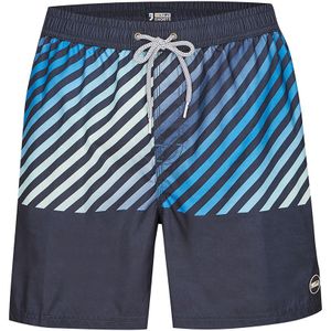 Happy Shorts Zwemshort heren water colour stripes