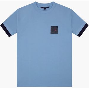 Black Donkey Kordaat t-shirt i light blue/black men