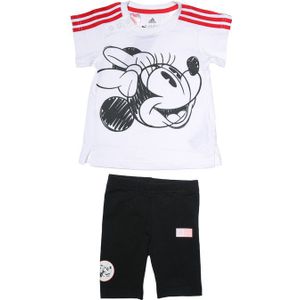 adidas - Minnie Mouse - Zomer Set - Wit Rood - Jurken