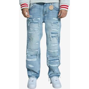 Amicci - Manuel - Spijkerbroek - Light Blue - Loose Fit