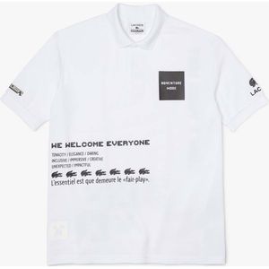 Lacoste - Live x Minecraft - Poloshirt - Wit