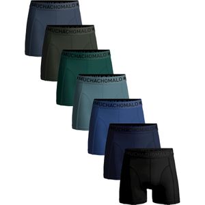 Muchachomalo Men 7-pack boxer shorts solid