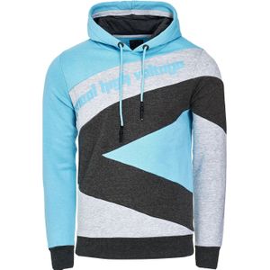 Rusty Neal - Hoodie - Normale Pasvorm - Met Contrasterende Kleurblokken