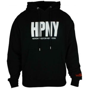 Heron Preston - Sweatshirt - Zwart - Met Capuchon - Katoen