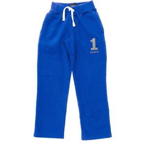 Jongenstrackbroek met trekkoorden en recht gesneden zomen HK210363