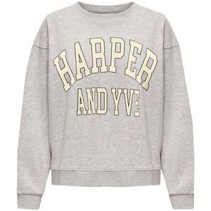 Harper & Yve - Varsity - Trui - Grey Melee - Dames
