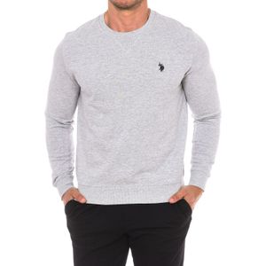U.s. Polo Assn. - Ronde Hals Knitwear - Heren - Katoen - Met Geribde Manchetten