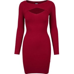 Urban Classics Dames uitgesneden jurk