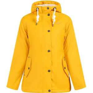 ICEBOUND Regenjas met teddy voering Dames zonnig geel