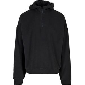 Urban Classics Heren polar fleece half zip oversized hoodie