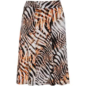 Cloche Rok - Dierenprint - Zomerrok - Knielengte - Losse Pasvorm