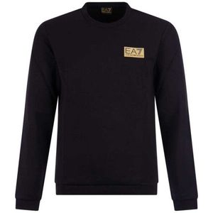 EA7 Trui sweatshirt w23 i zwart