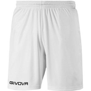 Givova - Capo - Korte Broeken - Geborduurd Logo - Effen - 100% Polyester