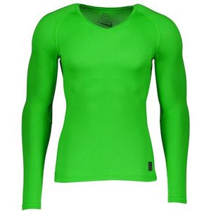 Nike - Hyper Effen Top - Polyester - Met Lange Mouwen - V Hals - Dri-FIT
