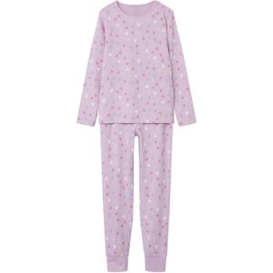 Name It Meisjes pyjama lang pink hearts