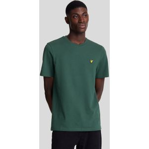 Men's Lyle And Scott Pique T-Shirt in Teal