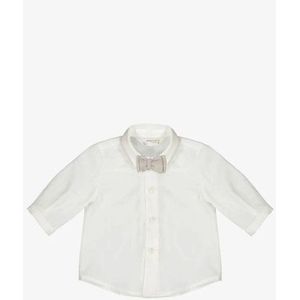 Mayoral - L/s Shirt - Baby Bloes - Met Strik