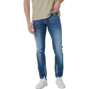 No Excess Denim, tapered 712, stretch denim