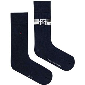 Tommy Hilfiger Sokken met herenlogo (set van 2)