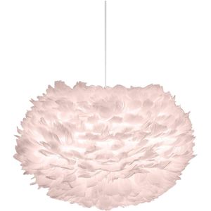 Umage Eos medium hanglamp light rose met koordset wit Ø 45 cm