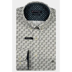 Giordano - Ivy Long Sleeve - Casual Hemd - Groen - Lange Mouw