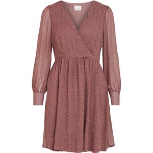 Vila Visolly l/s wrap dress/su