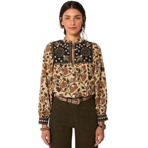 Maison Hotel Amelia blouse khaki forest