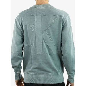 Calvin Klein - Bold Washed Applique - Sweater - Trooper