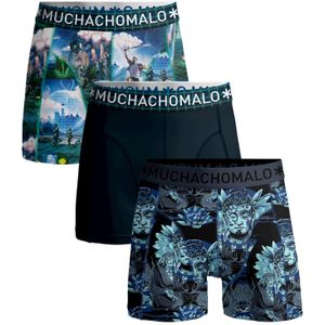 Muchachomalo Jongens 3-pack boxershorts elebudha virtualreality