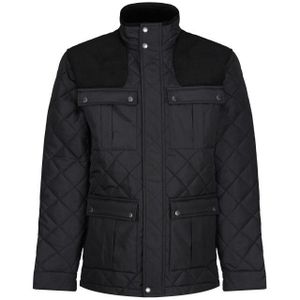 Regatta - Padbury - Gewatteerd Herenjack - Groen - 100% Polyester, Isolerend, Waterafstotend