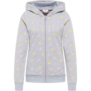 Mymo - Nolie - Zweetjasje - Lichtgrijs - Met Capuchon