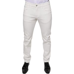 Slimfit Witte Jeans
