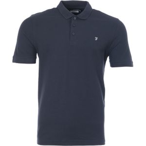 Farah - Cove Organic - Poloshirt - Marineblauw