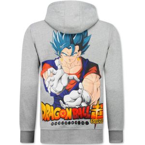 Top-Star Oversized hoodie met capuchon dragon ball print