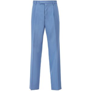 BOSS - Pris - Broek - Blauw - 100% Scheerwol