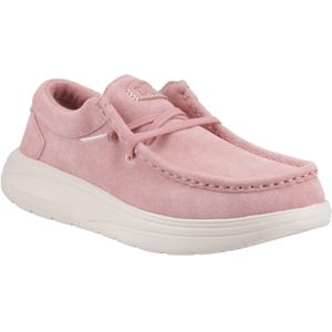 HEYDUDE - Wendy COMF - Suède Leren Mocassins - Roze