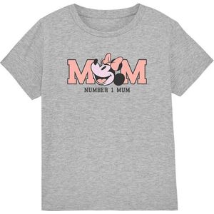 Disney Kinderen/kinderen nummer 1 moeder minnie mouse moederdag t-shirt