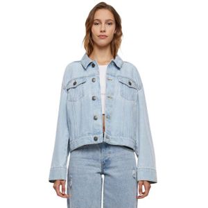 Urban Classics Dames 80s oversized denim jas