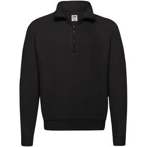 Fruit of the Loom - Klassiek Sweatshirt - Uniseks - Met Kwart Rits - 280gsm
