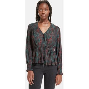 Scotch & Soda 175357 v-neck peplum top