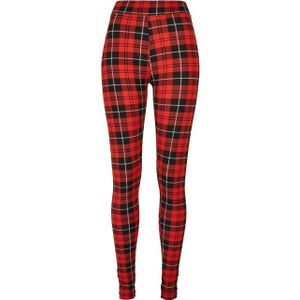 Urban Classics Dames zachte geruite legging