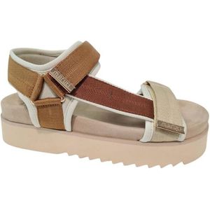 Maruti - Beau - Sandalen - Cognac - Textiel