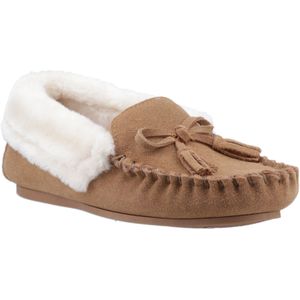 Hush Puppies - Agnes - Slippers - Tan - Suède